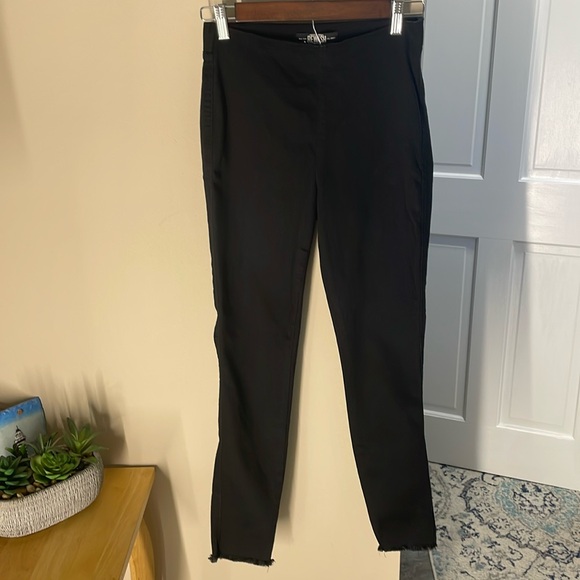 Rewash stretch pull on black pants - Picture 1 of 12